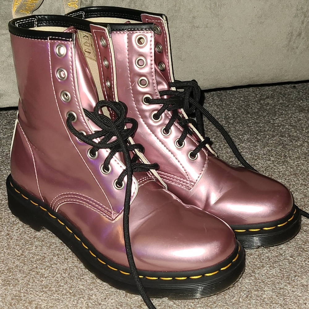 Dr Martens Vegan 1460 Pink Goldmix